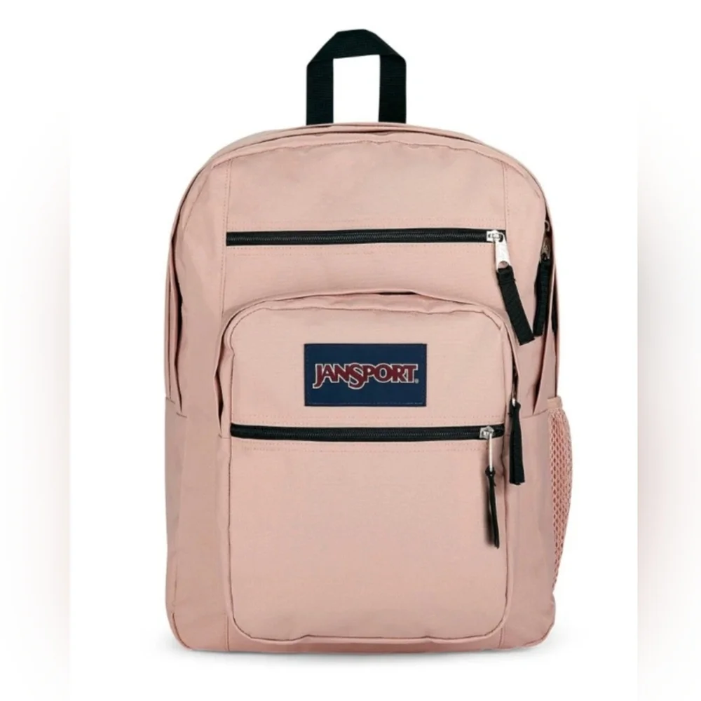 JANSPORT BIG STUDENT MISTY ROSE LAPTOP BACKPACK 🎒 - Picture 1 of 5